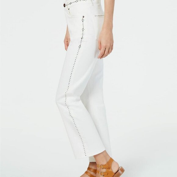 NWT Weekend by Max Mara Women's Finezza Studded Jeans - Picture 2 of 6